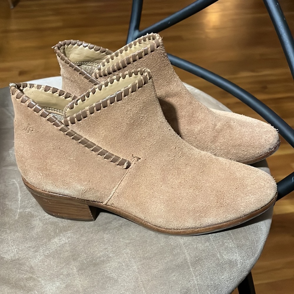 Jack Rogers Suede Sadie Ankle Bootie